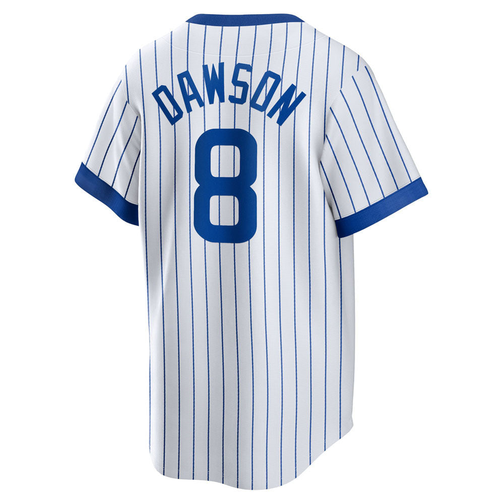 Men's Chicago Cubs Andre Dawson Home Cooperstown Collection Player Jersey - White